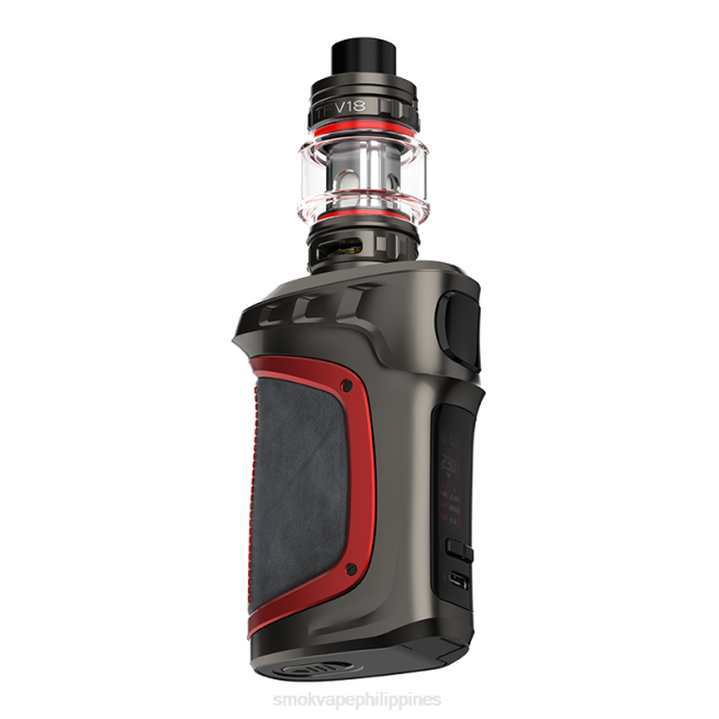 20VD70 SMOK MAG-18 KIT - SMOK vape flavors - Grey Red Leater