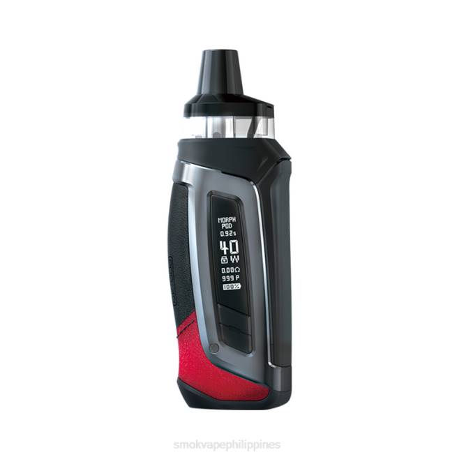 20VD214 SMOK Morph Pod-40 Kit - SMOK vape price - Black Red