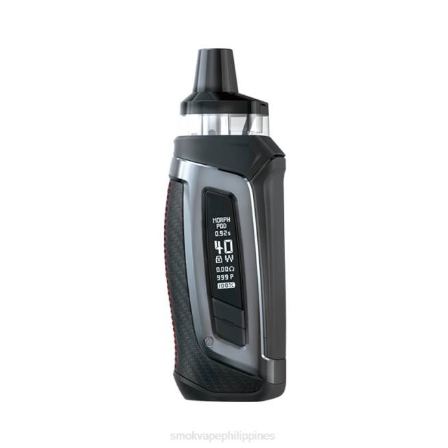 20VD218 SMOK Morph Pod-40 Kit - SMOK vape disposable - Black Carbon Fiber