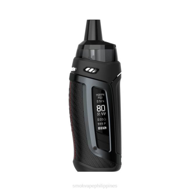 20VD157 SMOK Morph S Pod-80 Kit - SMOK vape price Philippines - Black Carbon Fiber