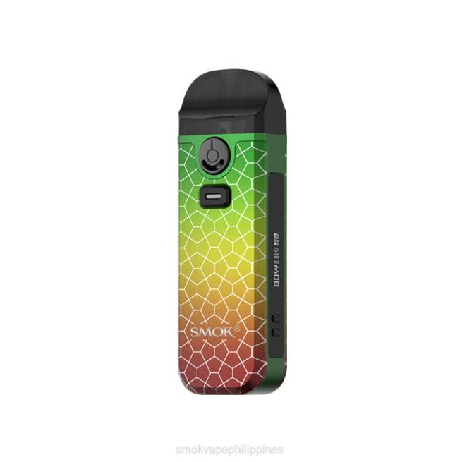 20VD274 SMOK Nord 4 Kit - SMOK vape price - Rasta Green Armor