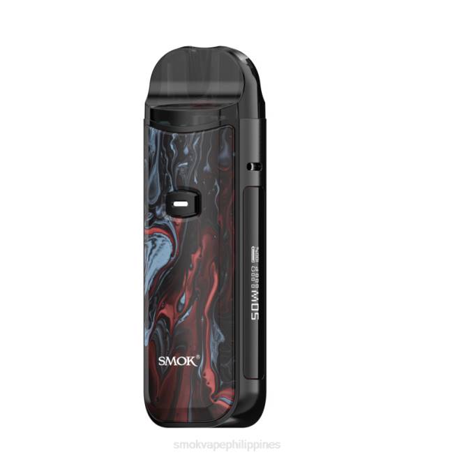 20VD164 SMOK Nord 50W Kit - SMOK vape price - Black Red Marbling