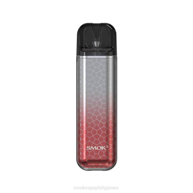 20VD136 SMOK NOVO 2S Kit - SMOK vape pod - Red Grey Armor