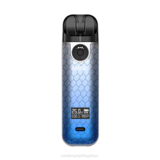 20VD234 SMOK NOVO 4 Kit - SMOK vape price - Blue Grey Cobra