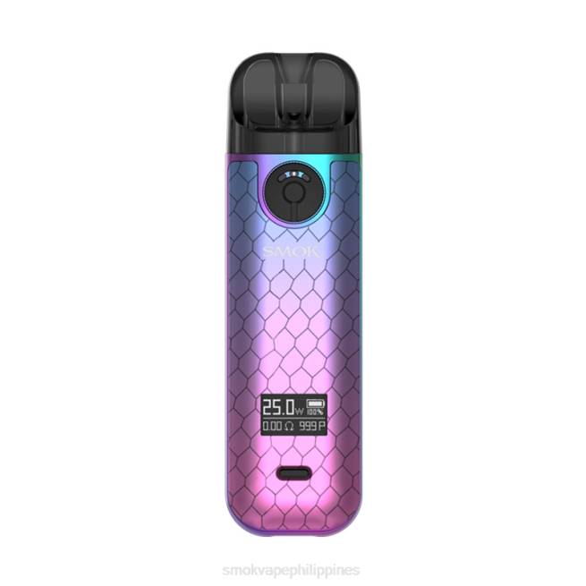 20VD235 SMOK NOVO 4 Kit - SMOK disposable vape - Cyan Pink Cobra