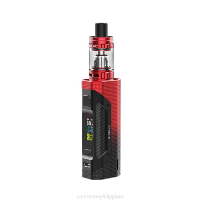 20VD251 SMOK Rigel Mini Kit - SMOK vape Philippines - Black Red