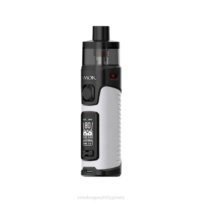 20VD99 SMOK RPM 5 Kit - SMOK vape shopee - Beige White Leather